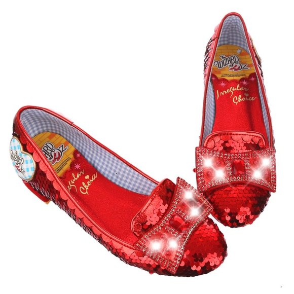 Irregular Choice Shoes - Irregular Choice Always Had The Power. Dorothy's Ruby Slippers. NIB. 39